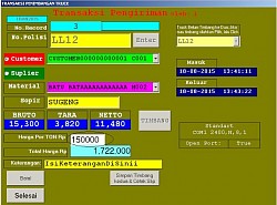 SOFTWARE APLIKASI PROGRAM TRUCK SCALE - 0819-4625-1388